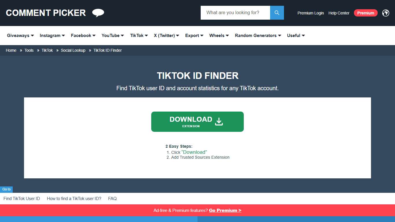 Find Your TikTok ID: User, Account & Profile Lookup Tool