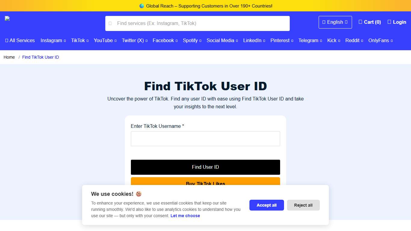 Find TikTok User ID By Username | Media Mister